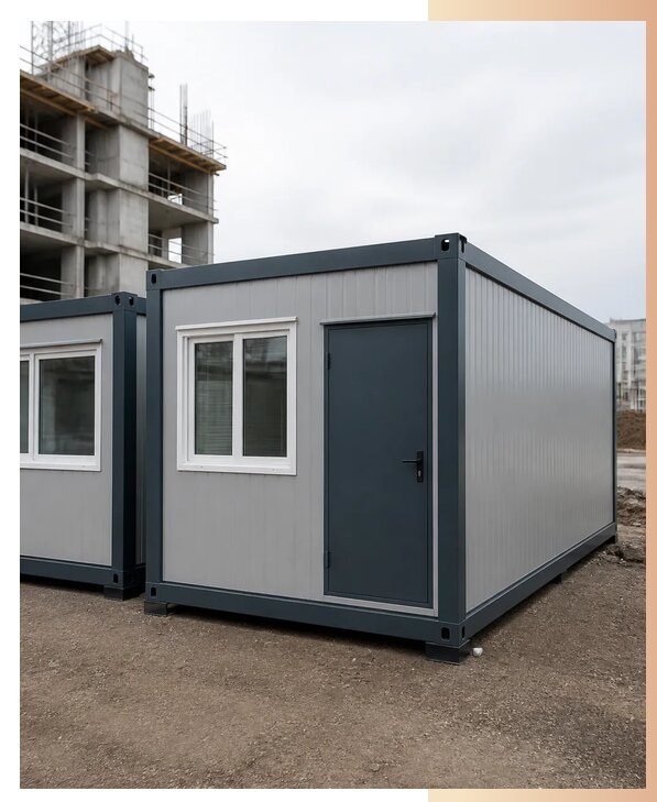 Строительные блок-контейнеры в Сергиеве Посаде по цене от 153510 р. | БытовкаПрофи-Сгп